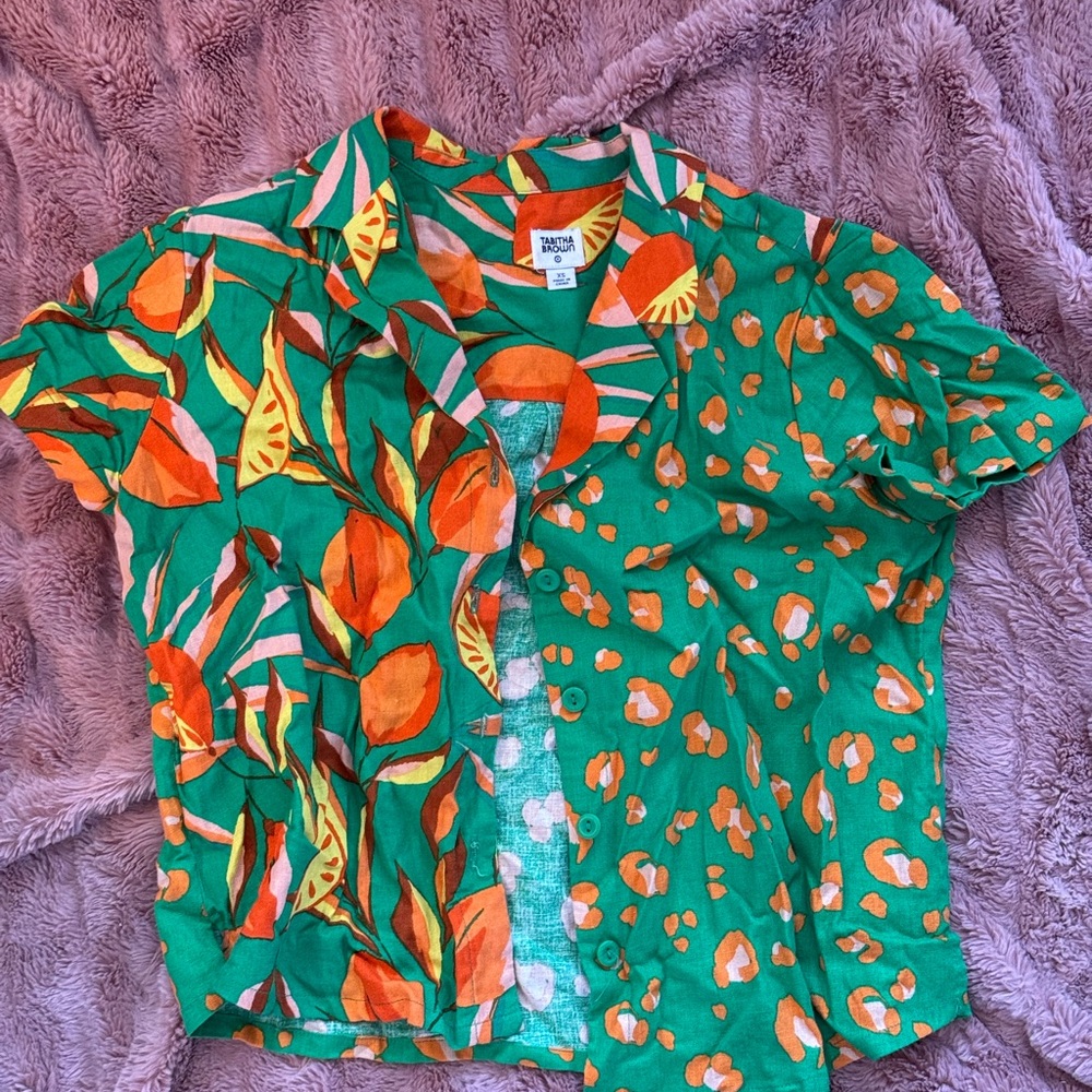 tabitha brown button down